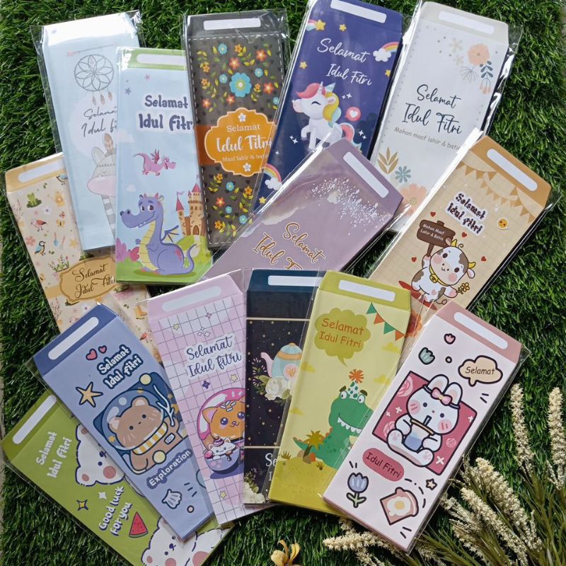 

Bisa pilih motif Amplop lebaran ukuran Besar tanpa melipat uang