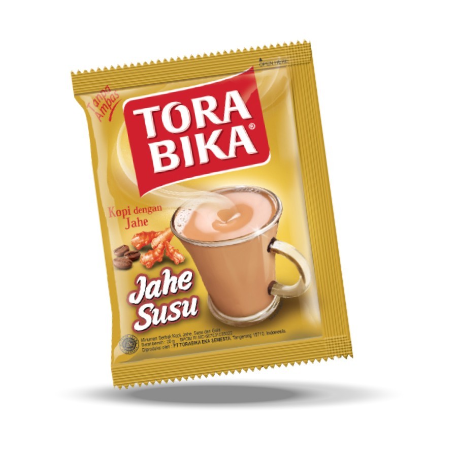 

Torabika Jahe Susu 20 Gram [1 Renceng = 10 Sachet] - Kopi Jahe Merah Susu Torabika