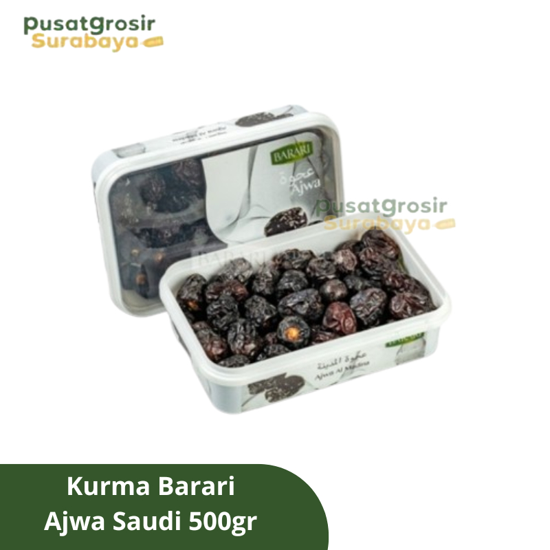 

Barari Ajwa - Kurma Barari Ajwa Saudi 500gr