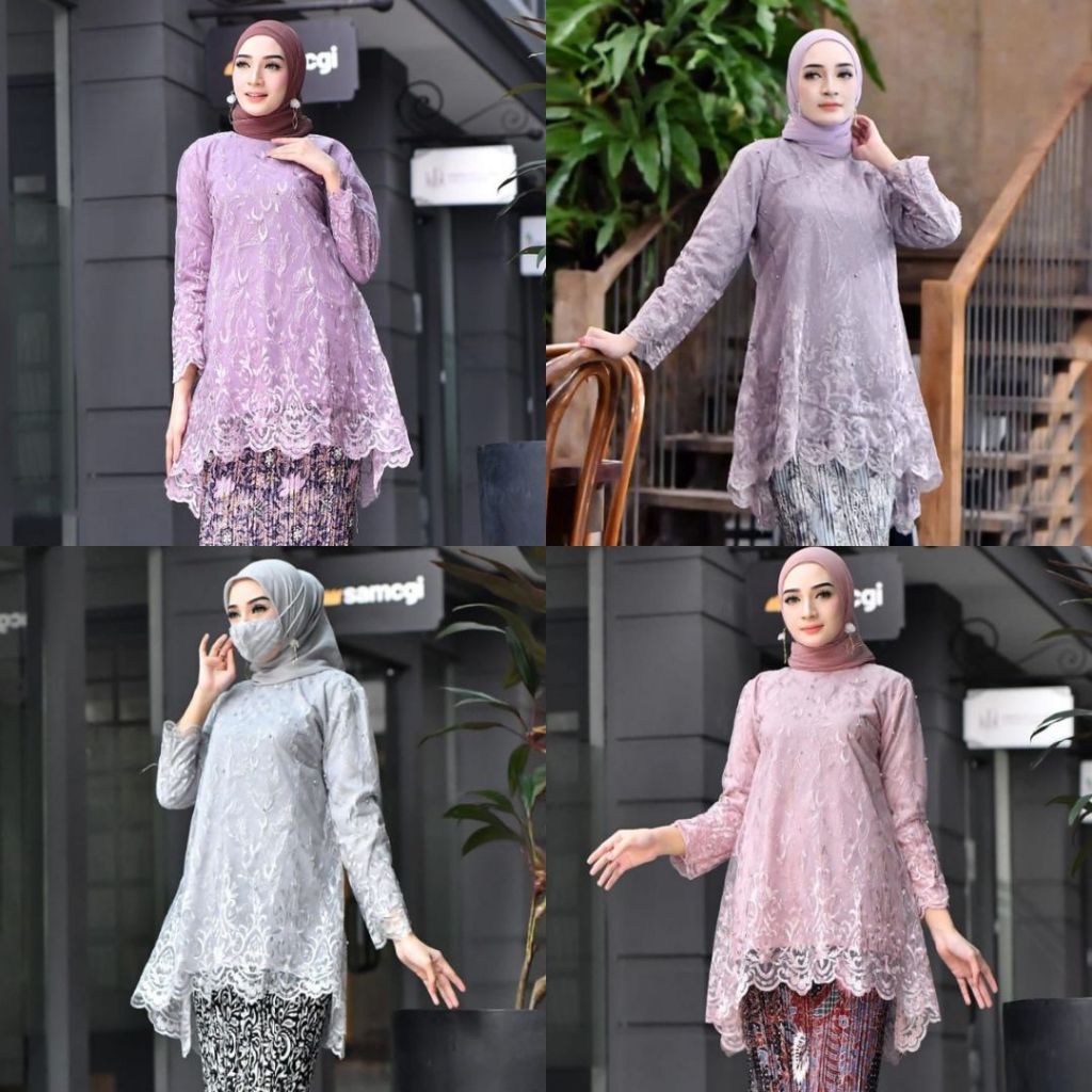 Atasan Kebaya Azkia Tulle / Kebaya Azkia Modern / Kebaya Lamaran