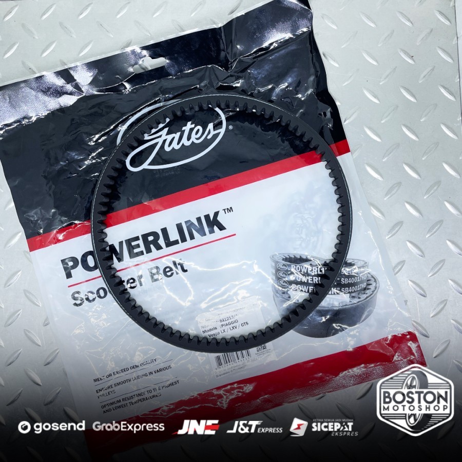 Gates - PowerLink Belt 125 150 2V 3V iGET Vespa Sprint Primavera LX S LXV GTS ZIP