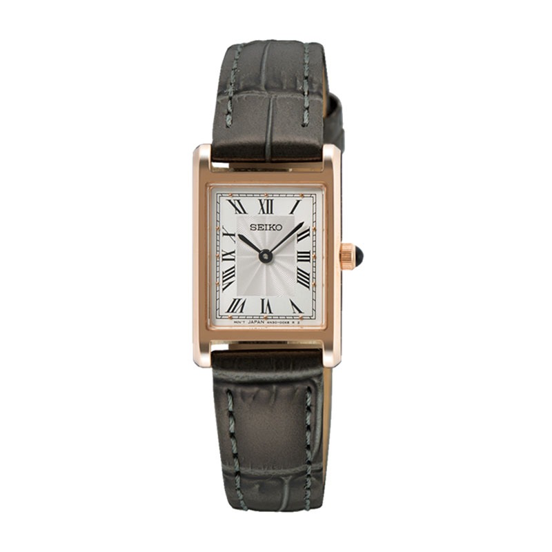 Jam Tangan Wanita Seiko SWR096 Quartz Stainless Steel Putih 38.5mm