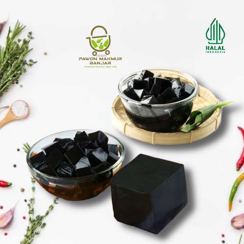 

CINCAU HITAM PER POTONG