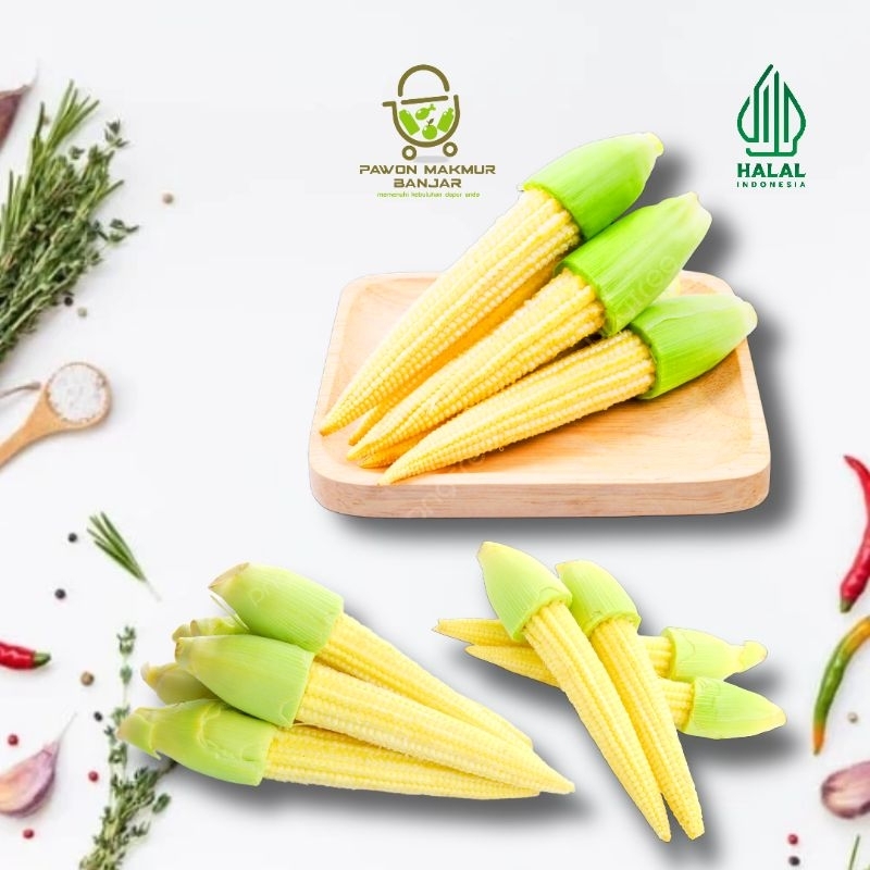 

JAGUNG MUDA MINI / SAYUR JANTEN / PER IKAT
