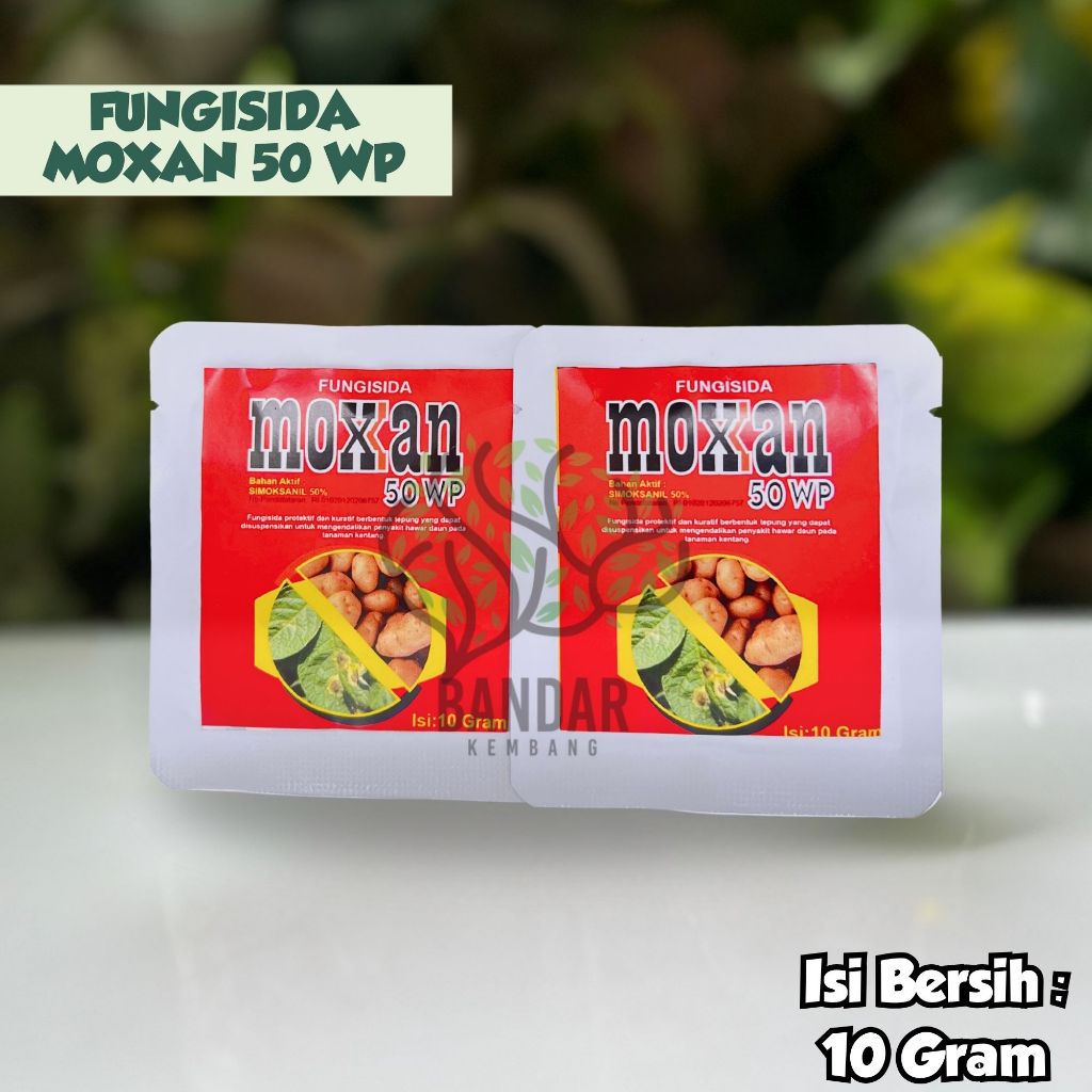 Fungisida Portektif Moxan 50WP 10 Gram Menjaga Kesahatan Tanaman Kentang