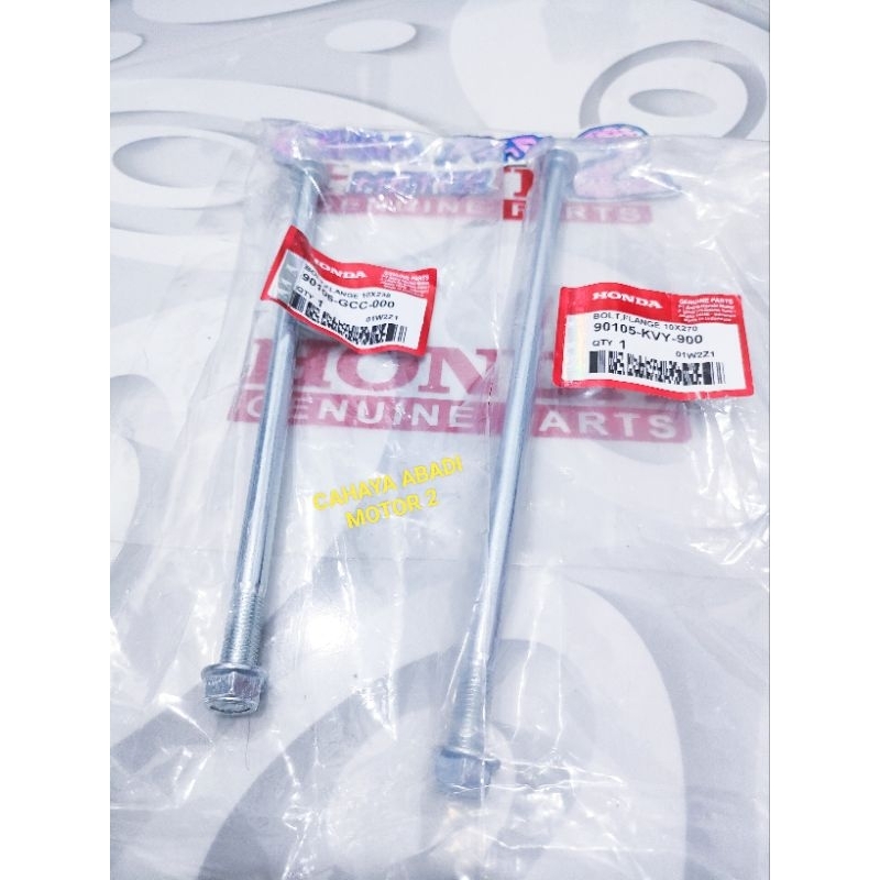 AS ARM SASIS RANGKA MOUNTING BODY SET DEPAN BELAKANG 27 CM & 24 CM ASLI HONDA BEAT OLD BEAT FI ESP S
