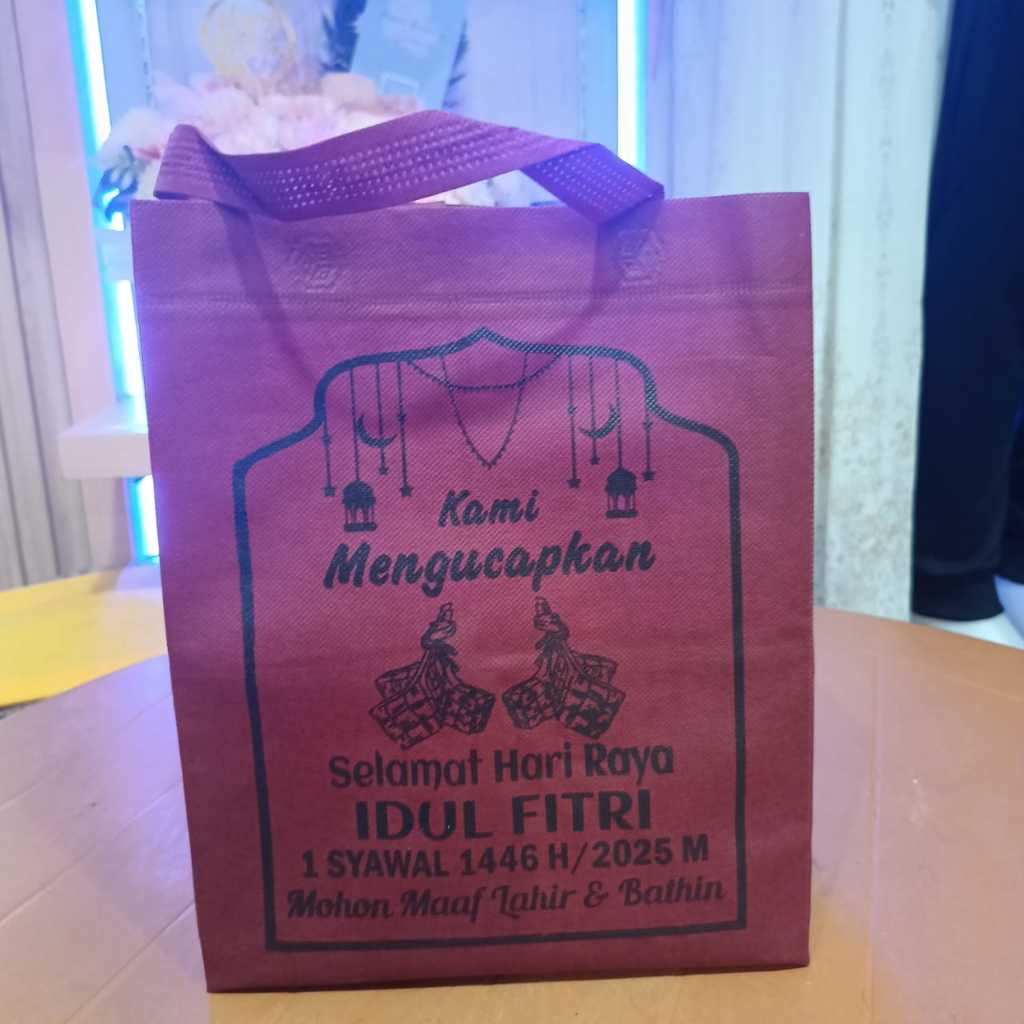 

( TERMURAH ) Godie bag box lebaran / tas parcel lebaran idul fitri / tas bingkisan lebaran ukuran box 20 dan 22