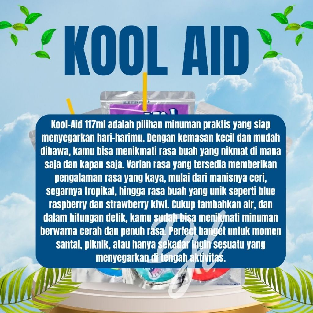 

MAR Kool Aid Jammers 177ml Minuman rasa Buah-buahan 1 Pcs