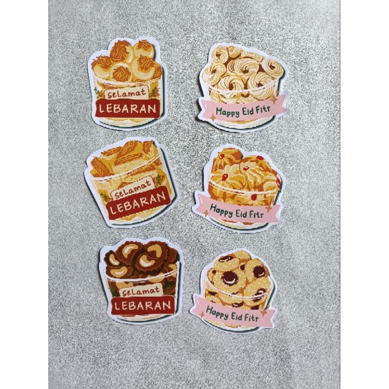 

Amplop Lebaran 3D Tema Kue Lebaran