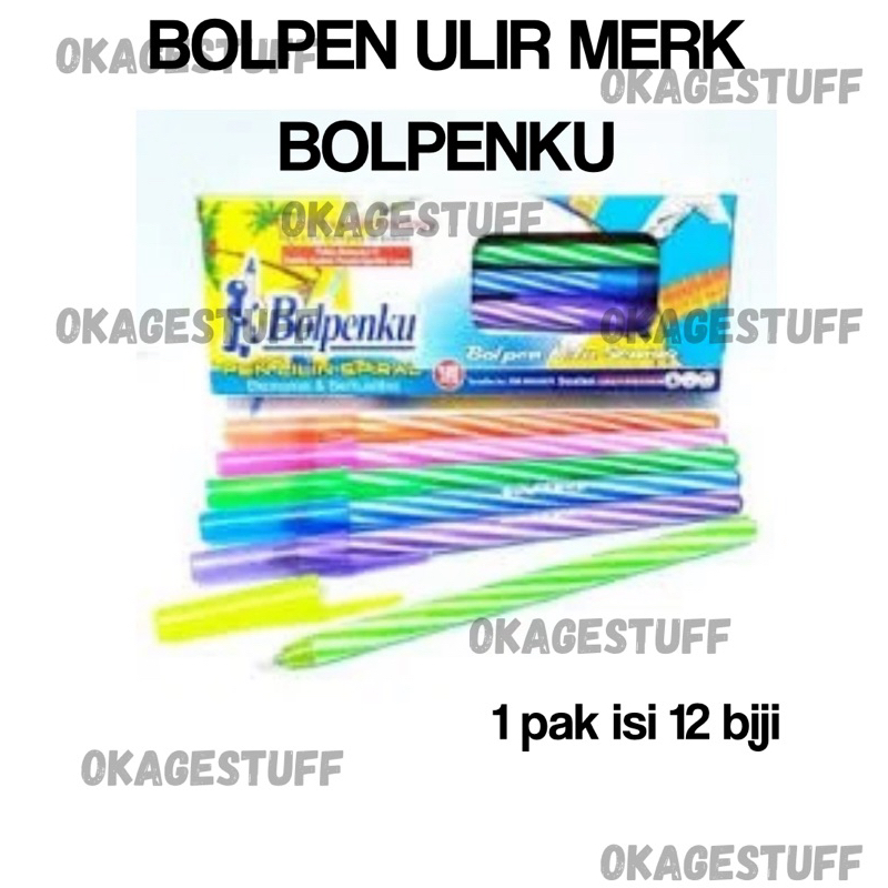 

BOLPEN ULIR BOLPENKU 1 pak isi 12 biji