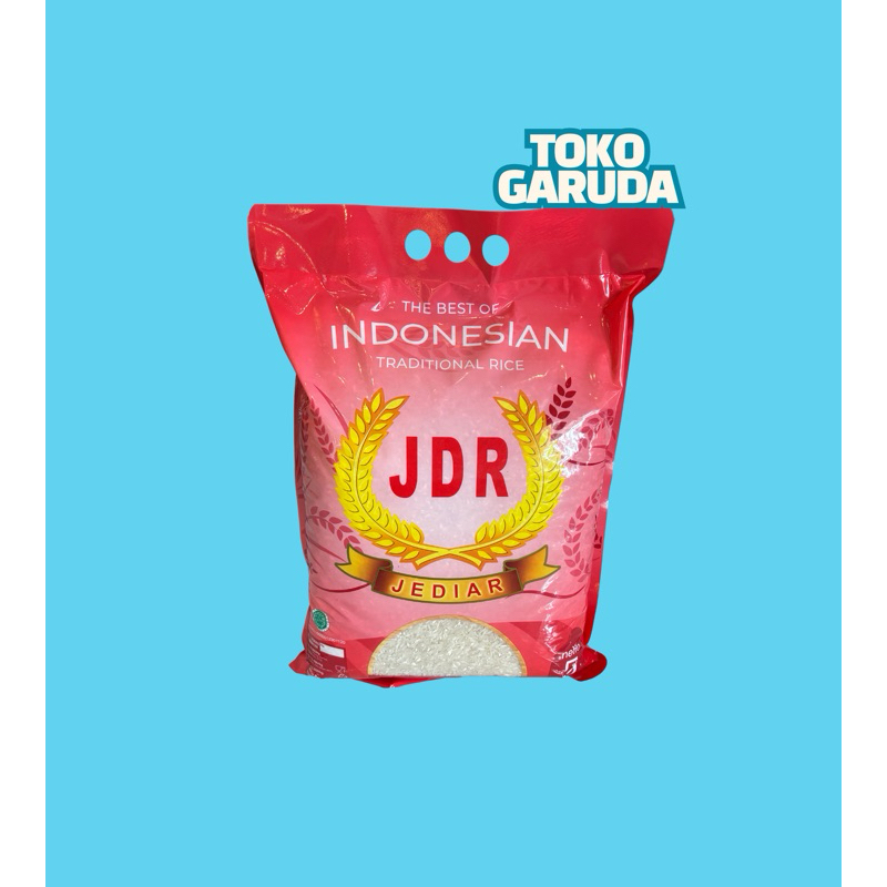 

Beras JDR merah 5Kg