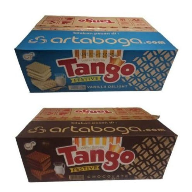 

Wafer tango kaleng 1 dus isi 6