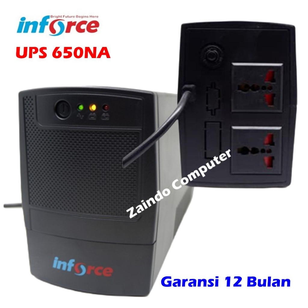 UPS INFORCE IF 650 VA WITH STABLIZER - UPS 650NA INFORCE - INFORCE UPS IF 650NA UPS INFORCE 650VA / 