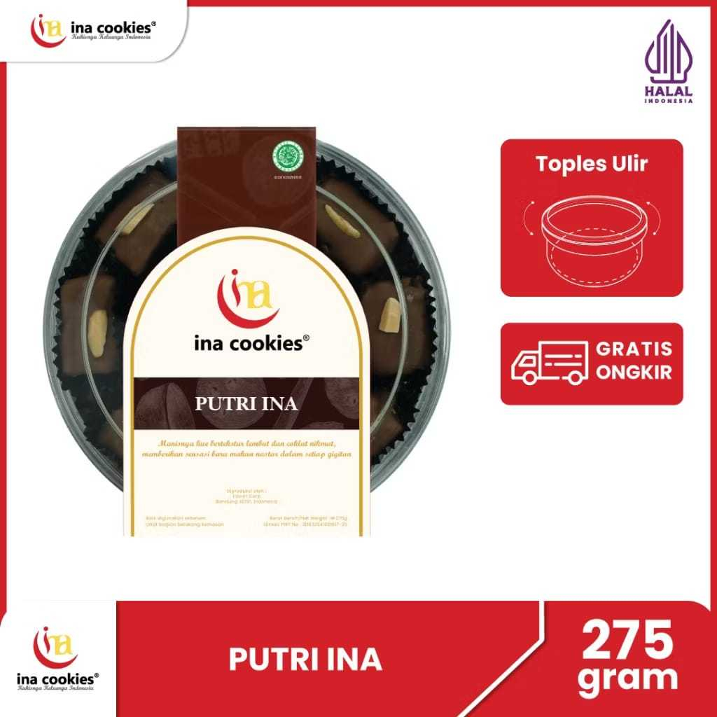 

INA COOKIES Malang - PUTRI INA Kue Kering Premium Jajan Lebaran - READY STOCK