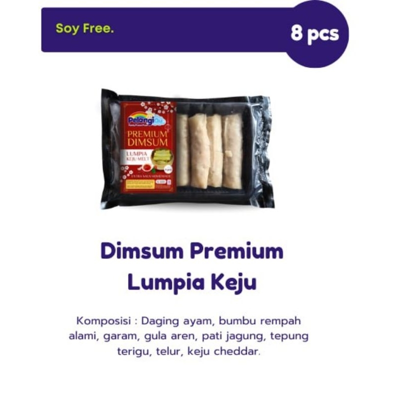 

Dimsum lumpia keju pelangi 12pcs