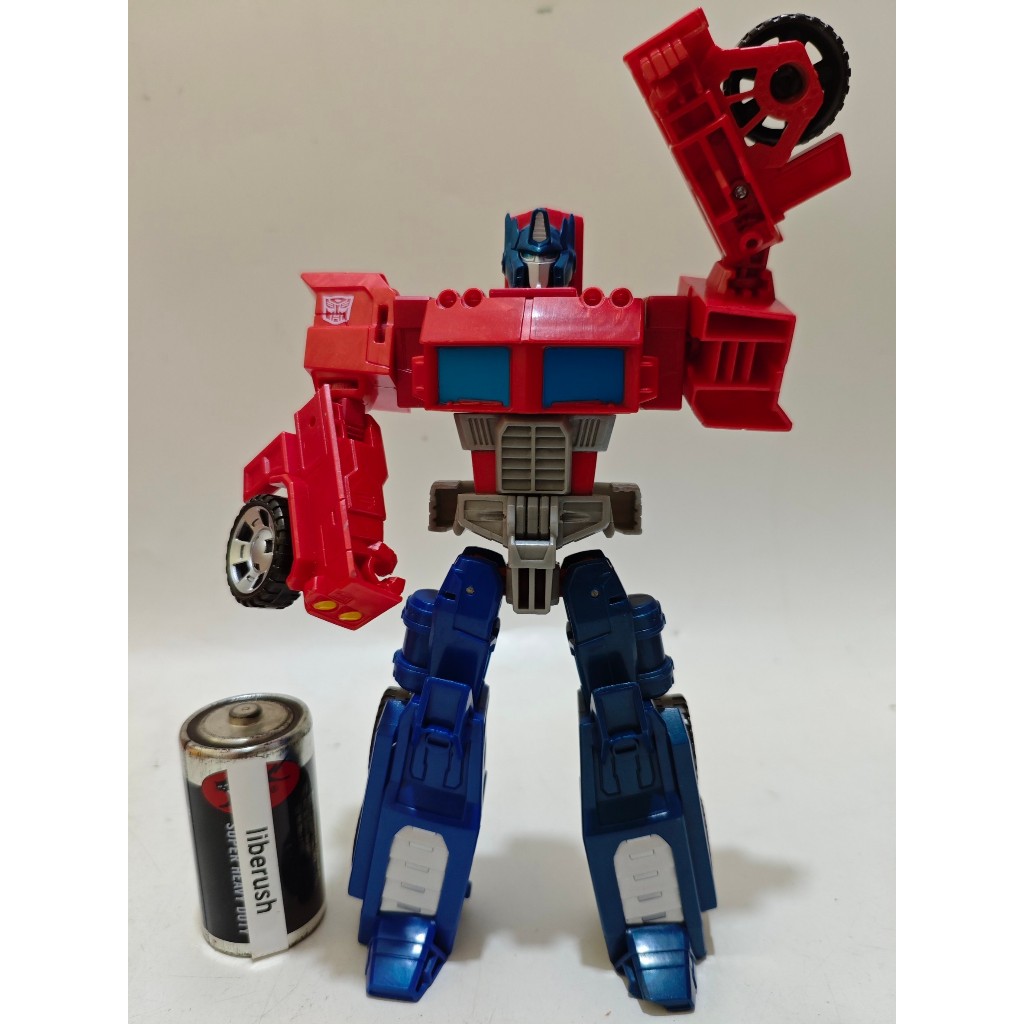 Tomy hasbro transformers generations cyber battalion optimus prime deformed figure exclusive univers
