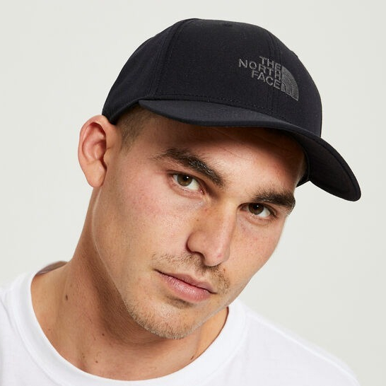 TNF Recycled 66 Classic Hat Black 100% Original - Topi Outdoor Gunung Pria Branded