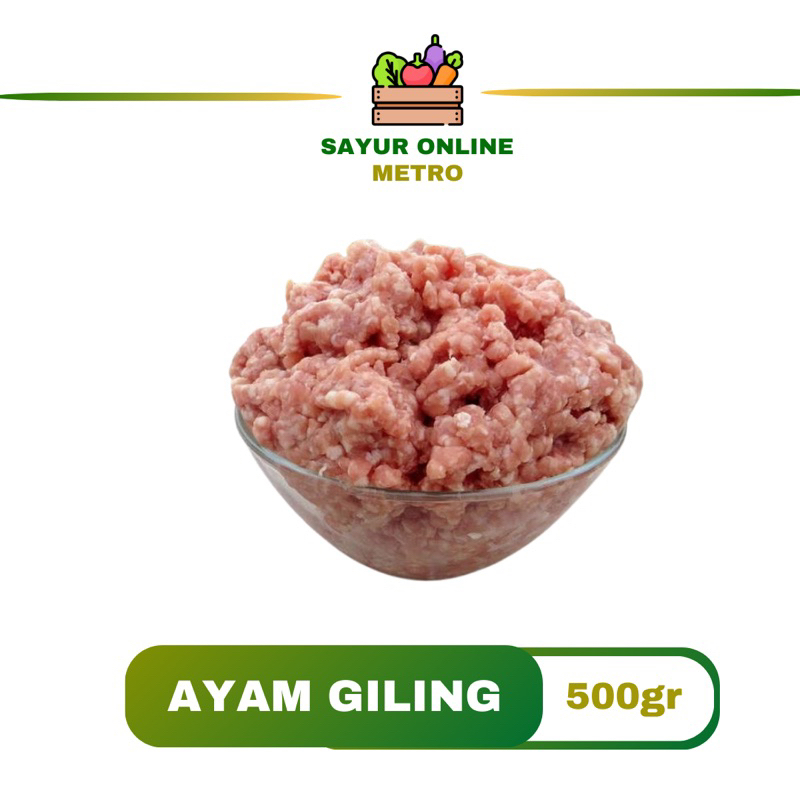

Daging Ayam Giling 500 gr Sayur Online Metro