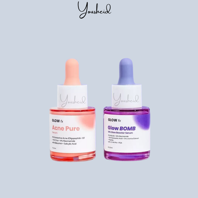 GLOW FX Serum Glow Bomb // Serum Glow Fx Acne Pure