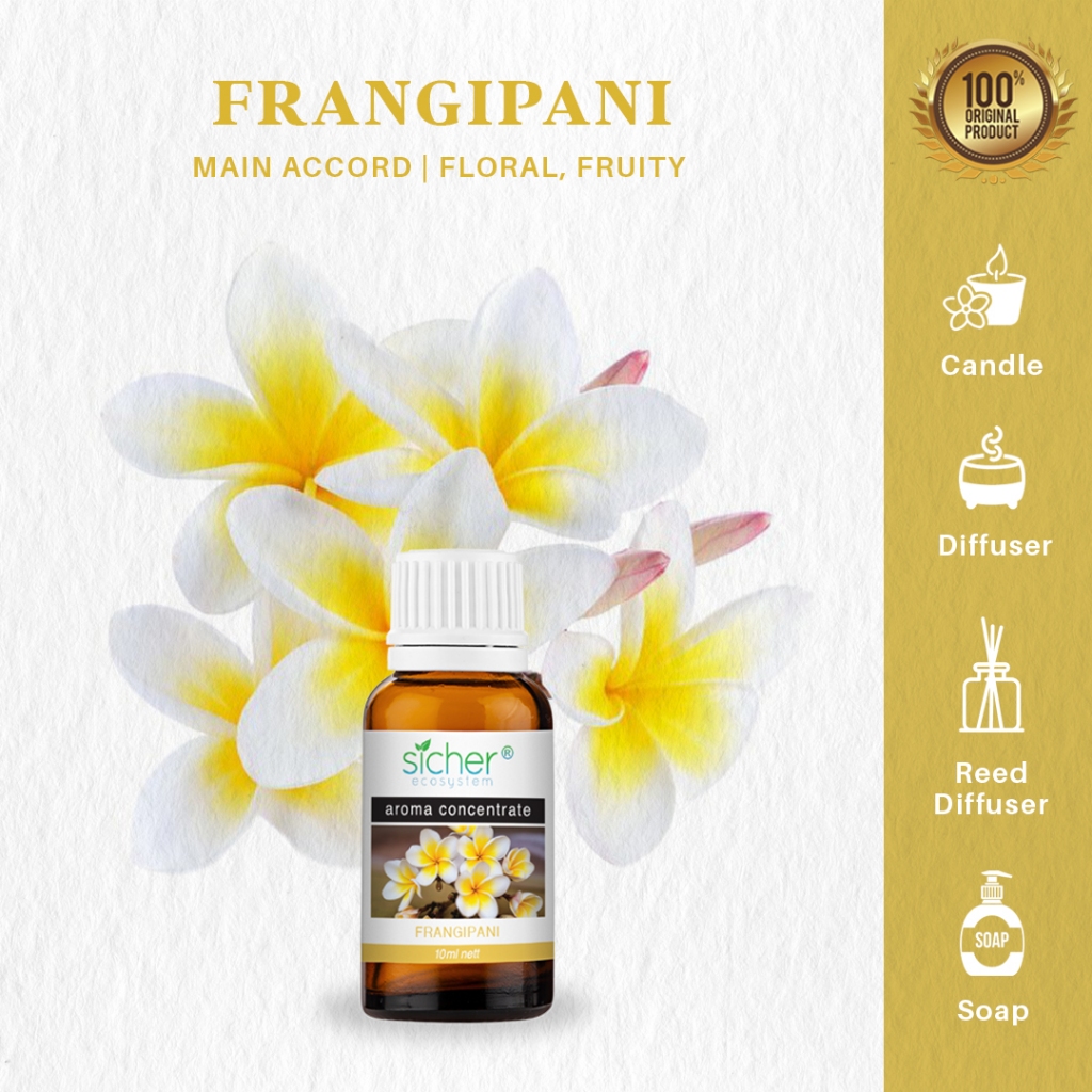 SICHER Single Notes | Essential Natural | Frangipani Oil
