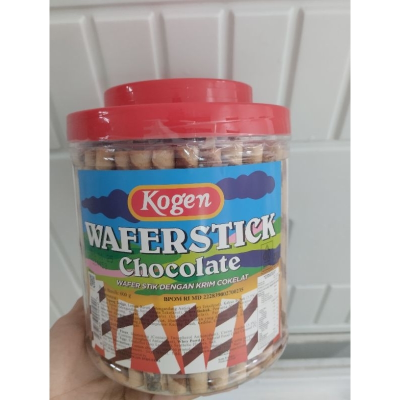 

Kogen Wafer Stick Coklat uk 600gr