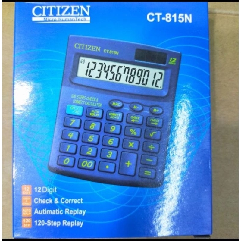

KALKULATOR CITIZEN CT 815N