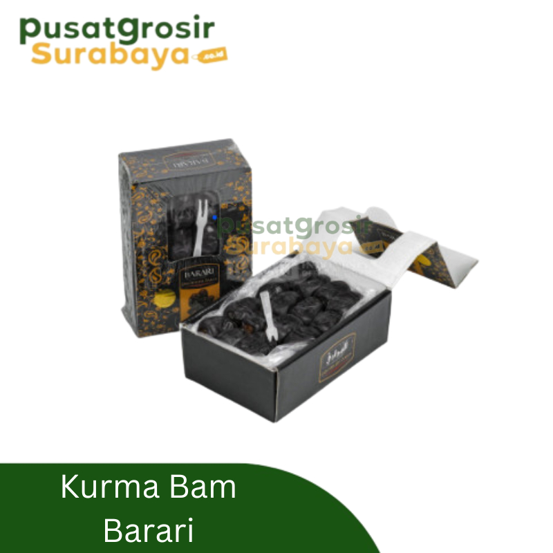 

Bam Barari - Kurma Bam Barari Anggur 600gr Free Garpu Kemasan Hologram Import