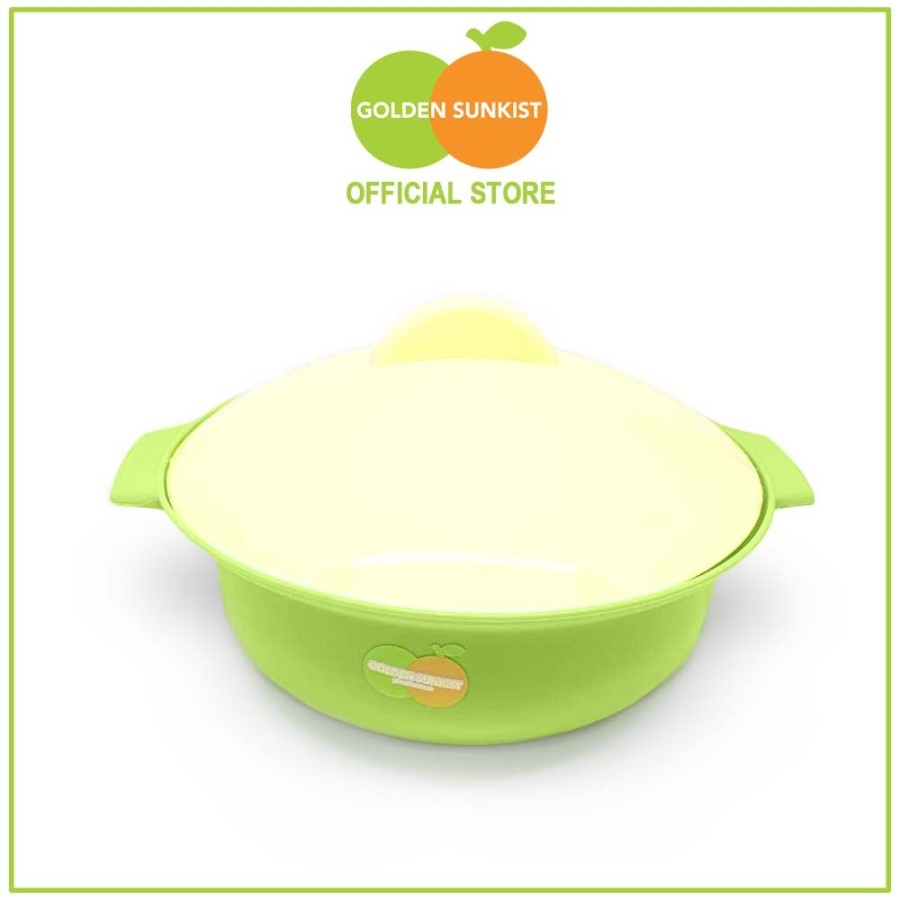 Basi Tutup Bulat Besar 1200Ml Golden Sunkist Btb-2030