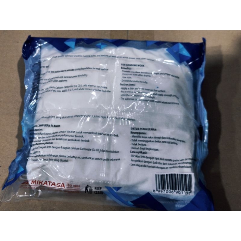 Lem putih/lem kayu Rajawali biru 600 gram