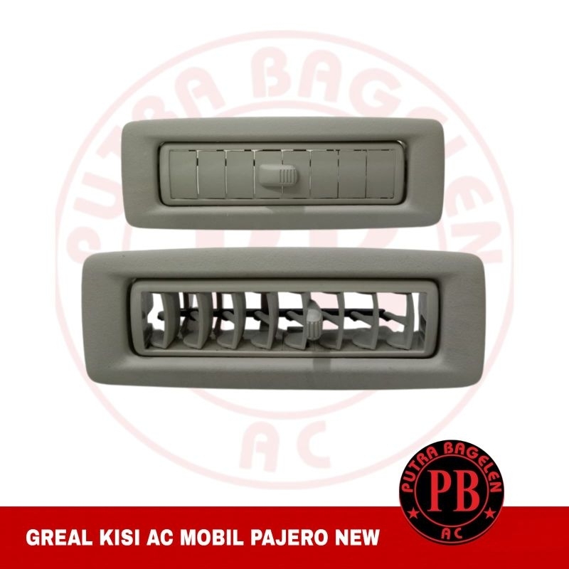 kisi kisi greal griil ac mobil plafon belakang warna abu abu pajero sport all new