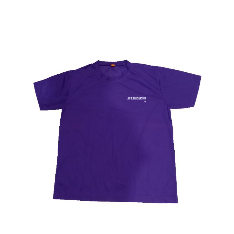 atop gym — thrift purple sports t-shirt | tee | kaos olahraga ungu