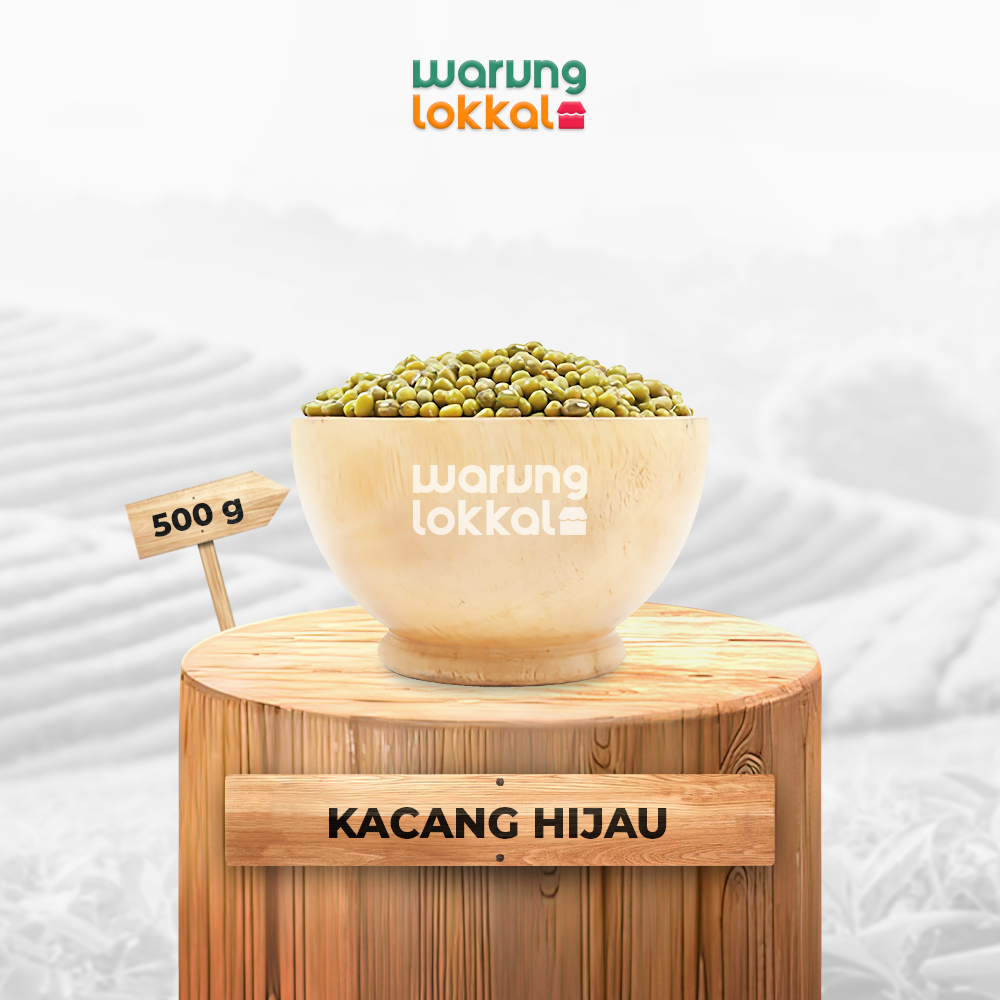 

Kacang Hijau 500g - Warung Lokkal