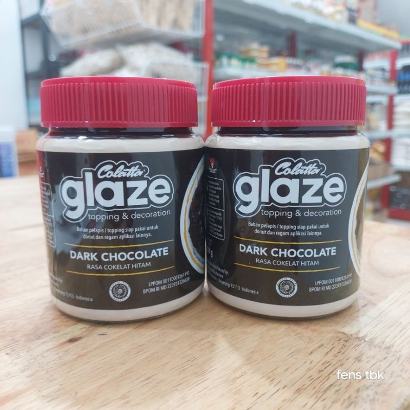 

COLATTA DIP GLAZE DARK 250 GR