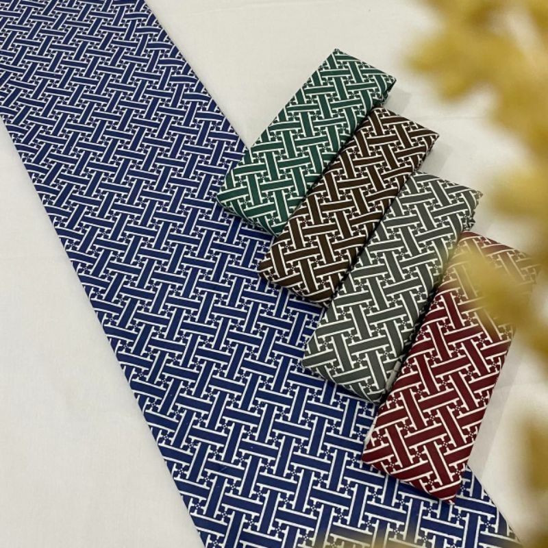 Kain Batik Meteran Kobata Kain Batik Meteran Printing Bahan Katun TRR Tebal