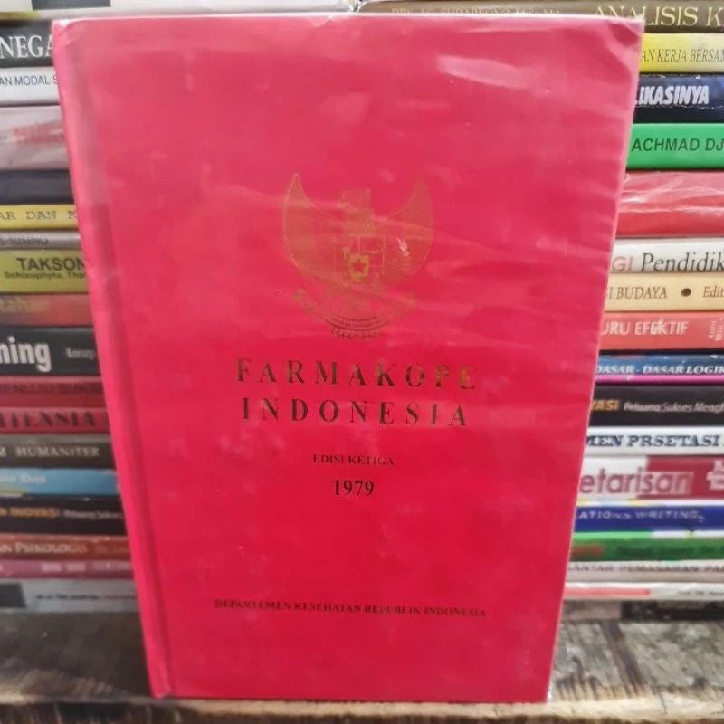 Buku Farmasi (Farmakope edisi 3  & ISO)