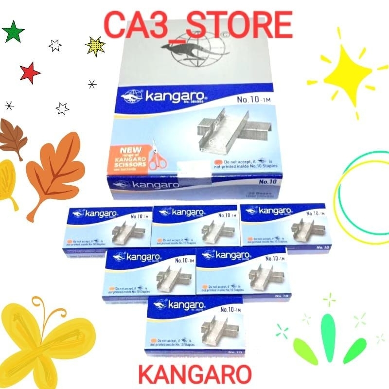 

Isi Staples no.10 / isi Hekter Kangaro no.10/ isi Jepritan kecil