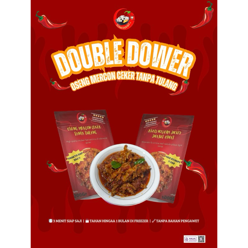 

CEKER DOUBLE DOWER 400g