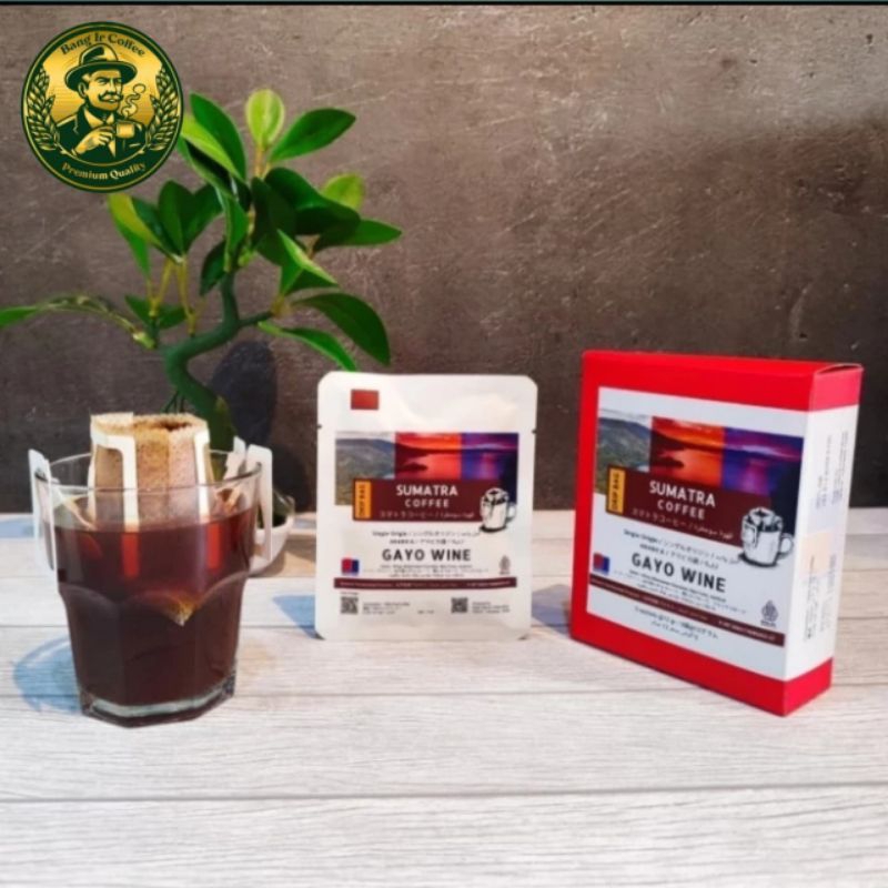 

Drip bag coffee Arabica gayo wine premium