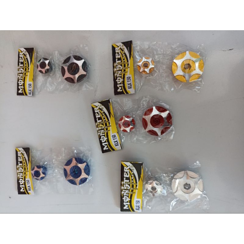 Tutup magnet coin kalter KLX 150 CNC alumunium