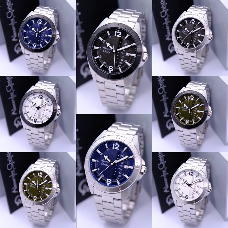 JAM TANGAN PRIA ALEXANDRE CHRISTIE  AC6535 / AC 6535 ORIGINAL GARANSI RESMI 1 TAHUN