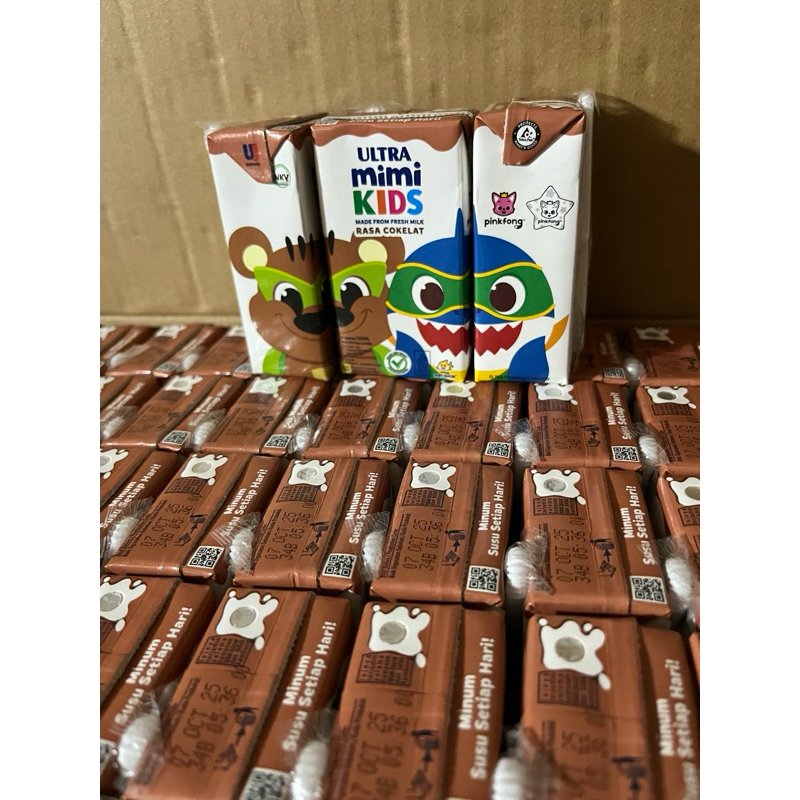 

ULTRA MIMI KIDS 125 ML RASA COKELAT ISI 40 PCS PER CARTOON exp 2026 selalu Terupdate