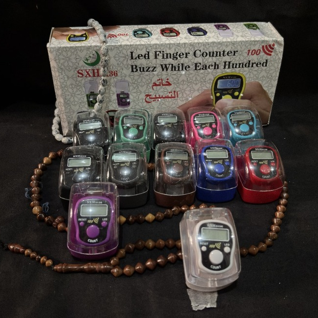 Tasbih Digital LED + Alarm