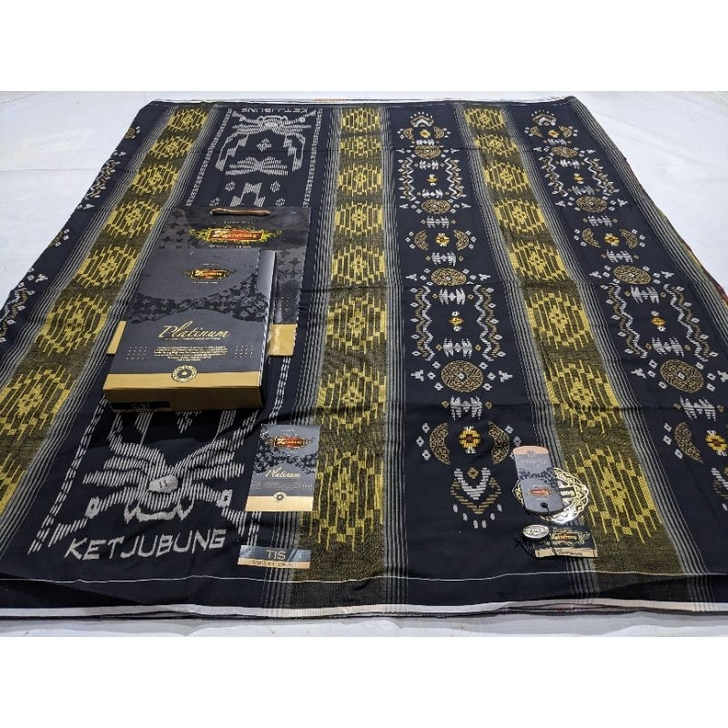 SARUNG KETJUBUNG PLATINUM HITAM