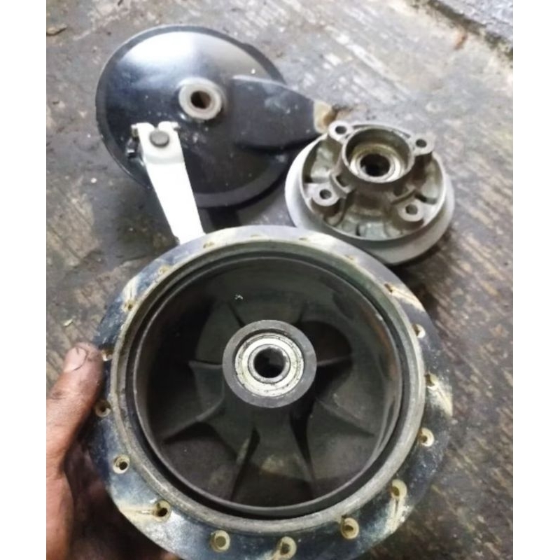 Teromol./Belakang./Set.nap.gir.+Panel.rem./Yamaha./RX.king./Original.Second