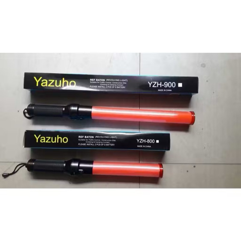 TONGKAT SENTER POLISI LED RED YAZUHO YZH - 900 / SENTER LALU LINTAS