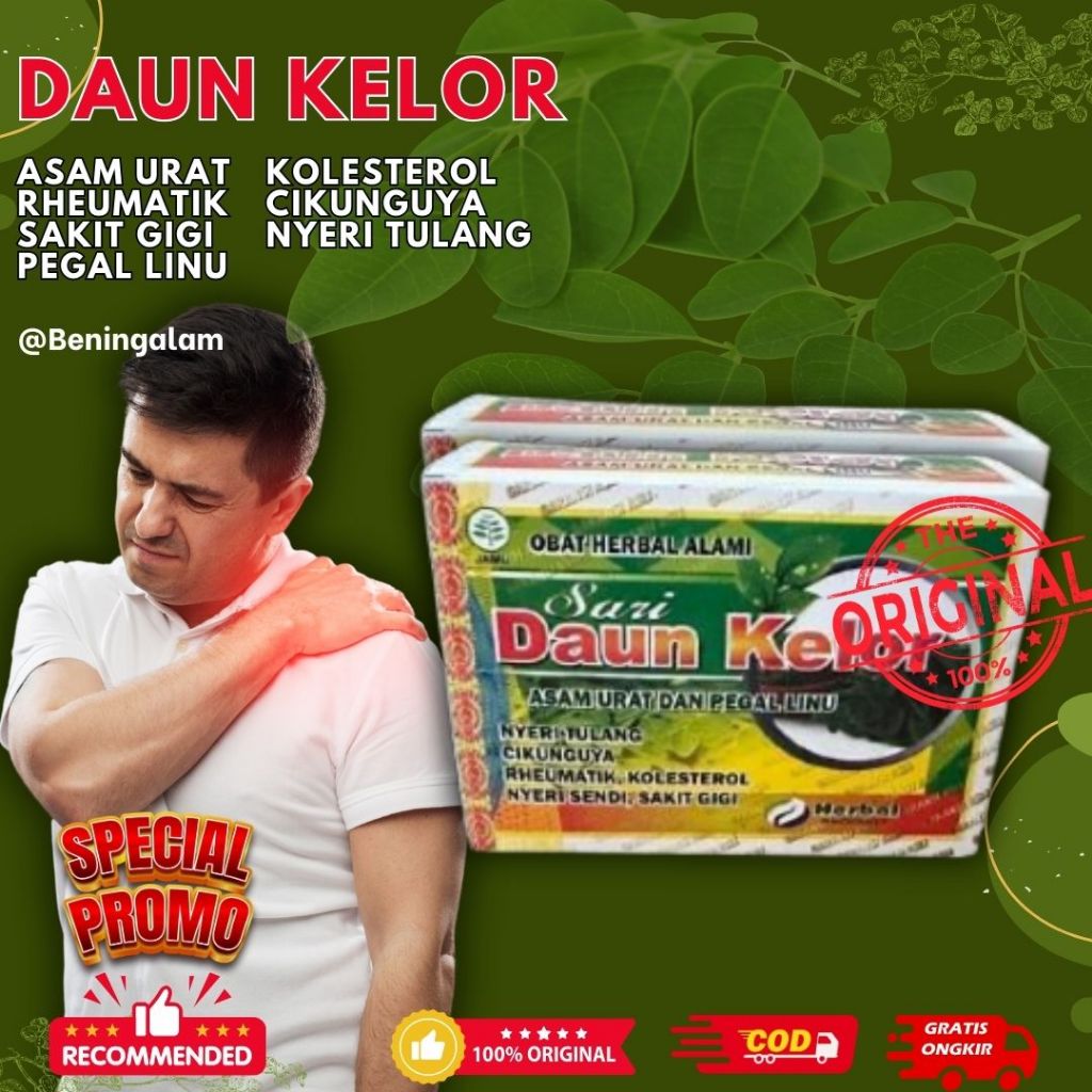 

Herbal Daun Kelor Asam Urat Original