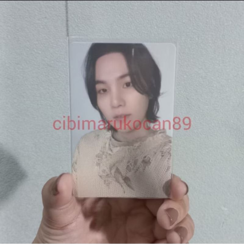 Official Photocard SUGA AGUSTD Min Yoongi D-Day BTS PC Poca