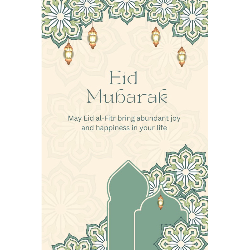 Design template Idul Fitri