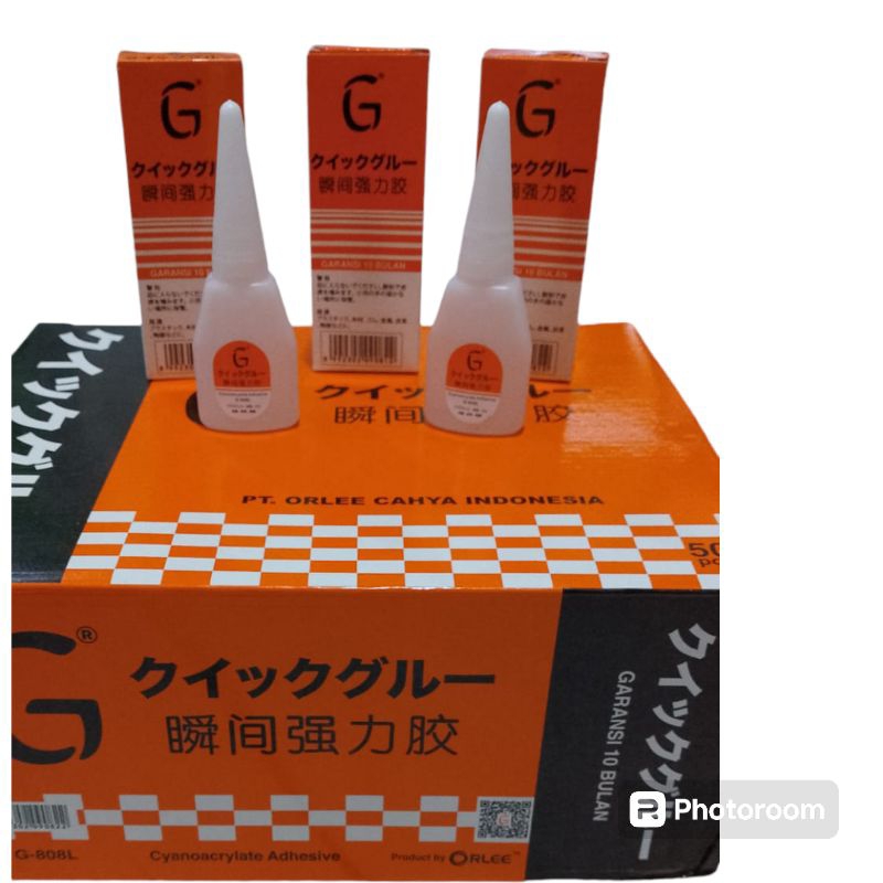 

Lem G Orlee garansi 10 bulan 1 kotak isi 50pcs