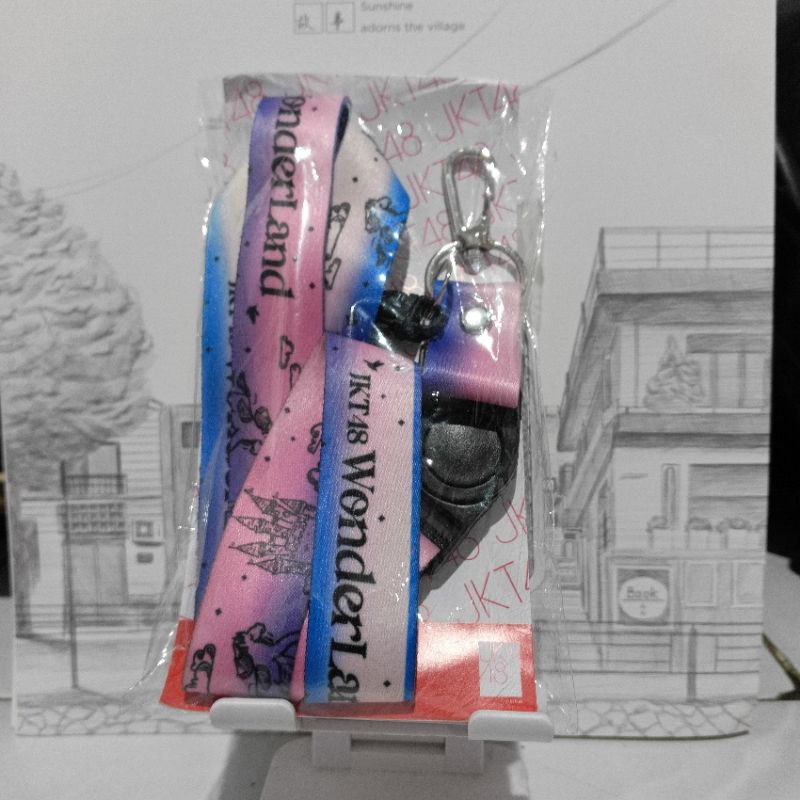 

lanyard Wonderland JKT48 official neck strap JKT48 Wonderland